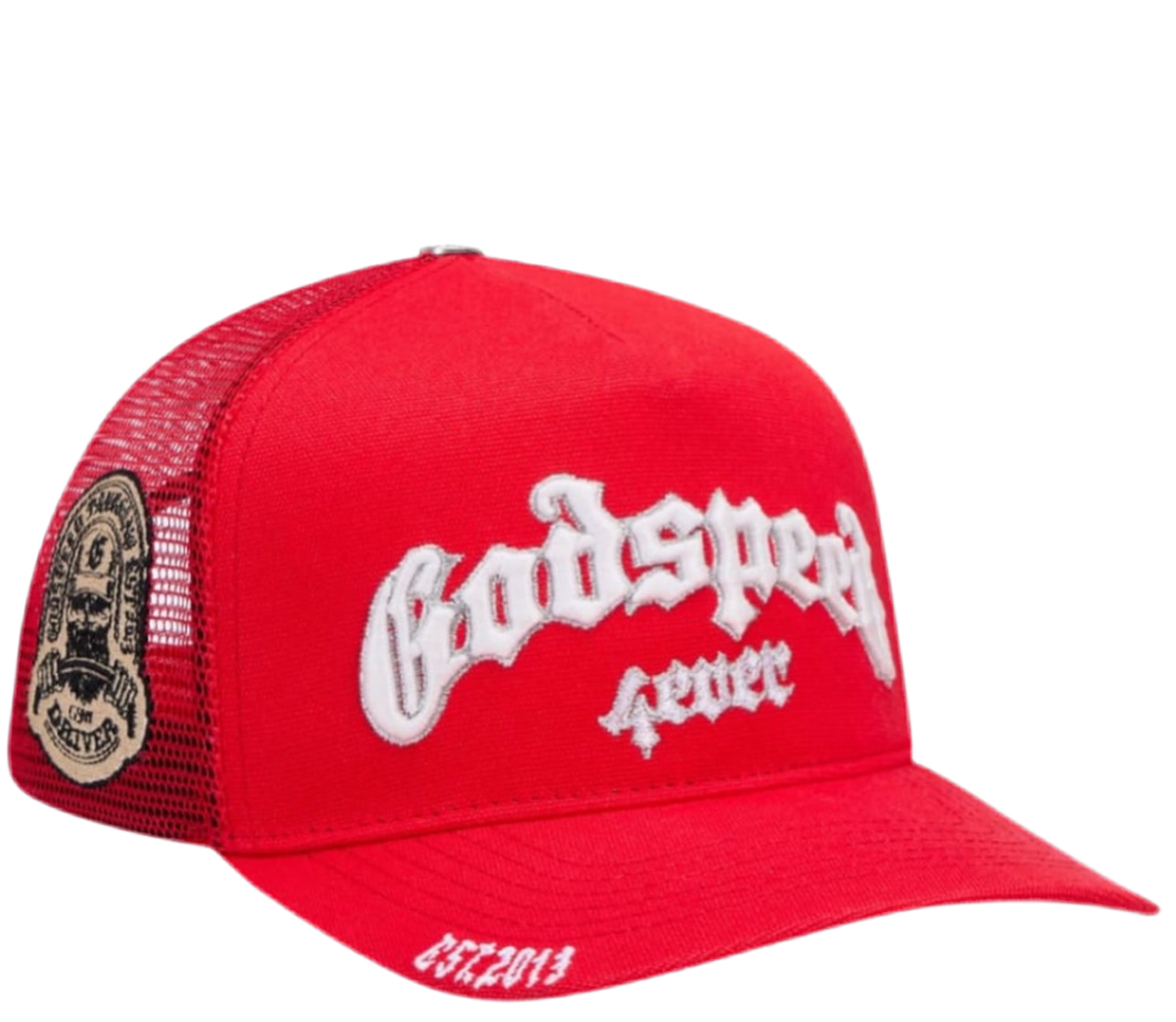 Godspeed 4ever Trucker hat | red