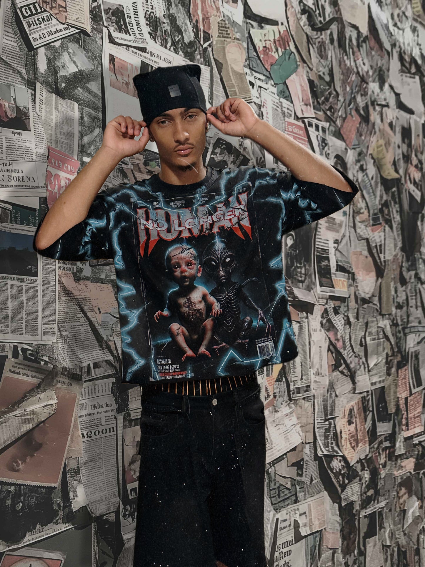 No Longer Human First Row tee