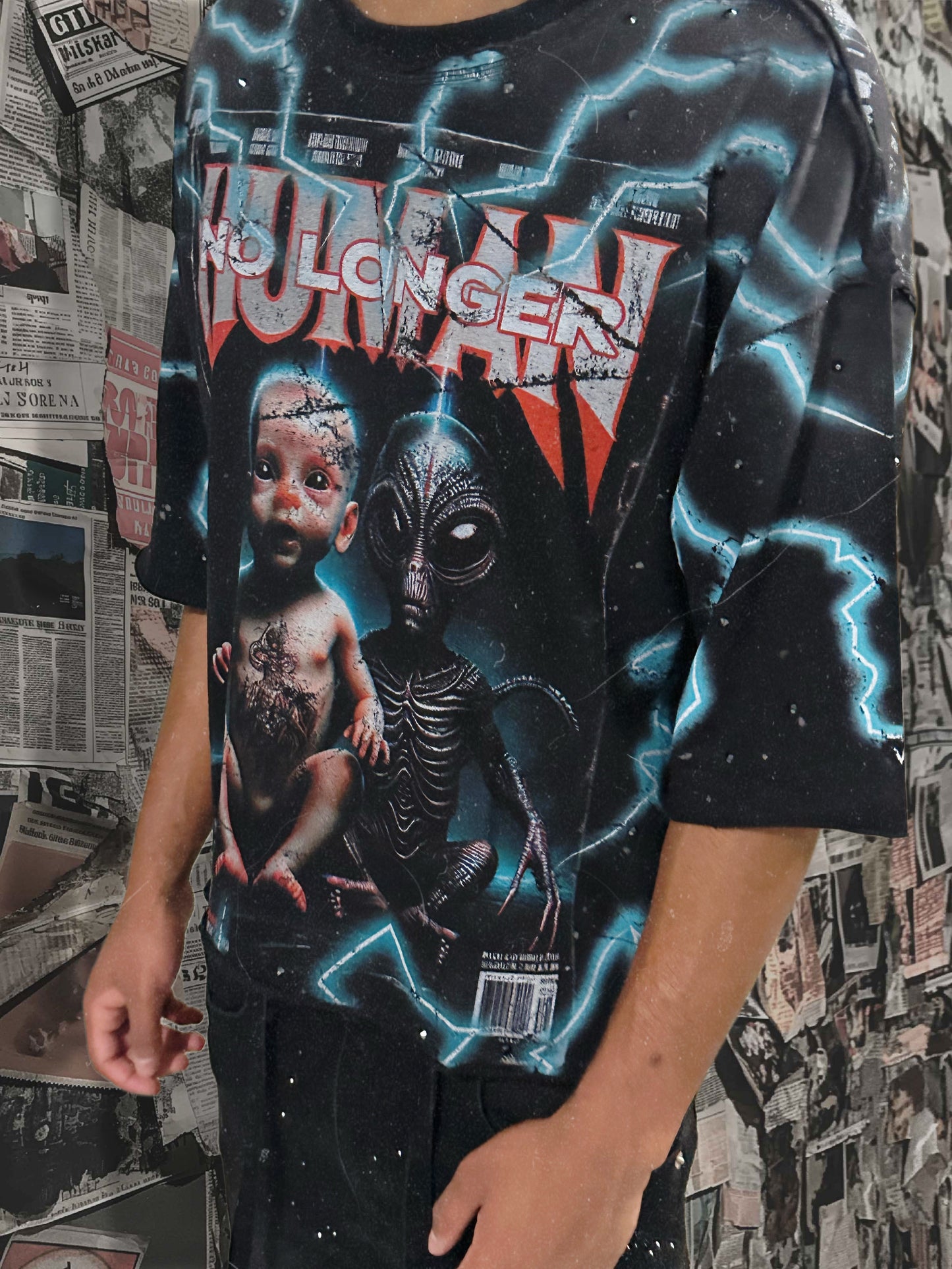 No Longer Human First Row tee