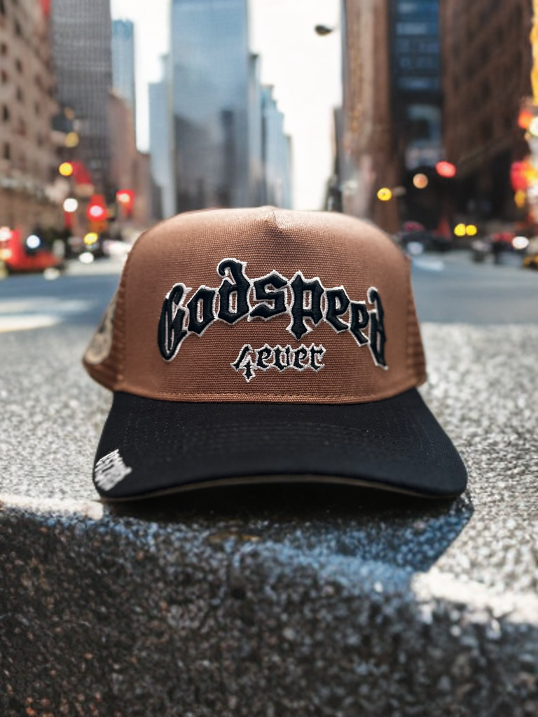 Godspeed 4ever trucker hat | brown