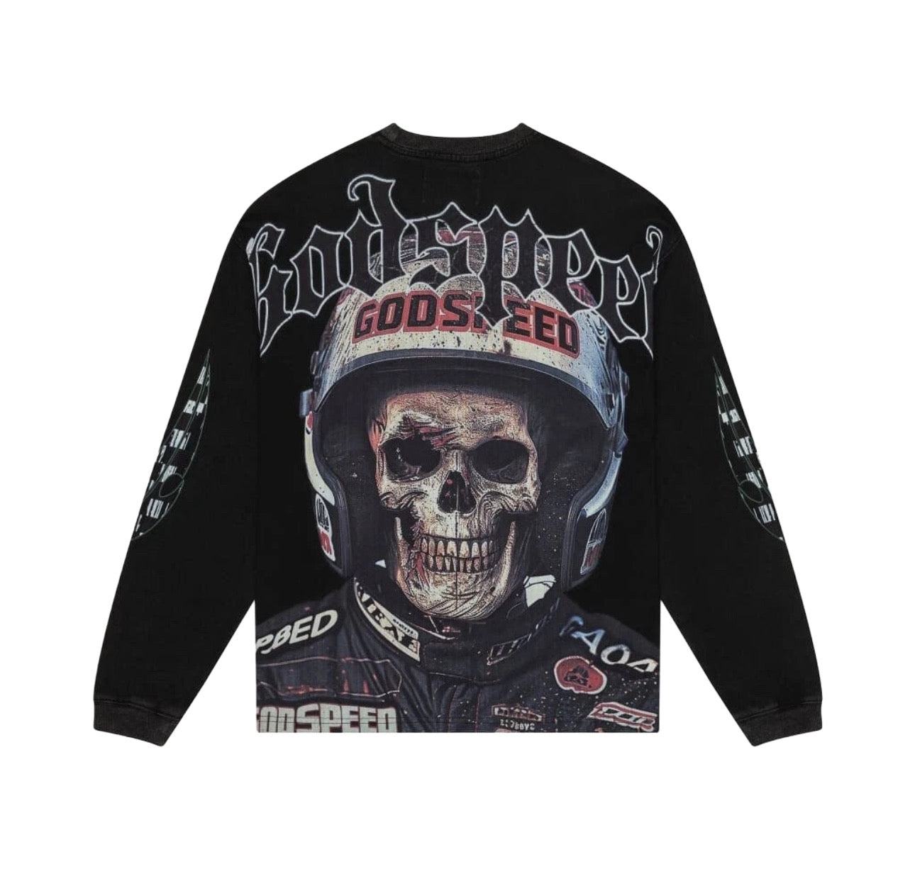 Goldie racer Godspeed thermal wash black