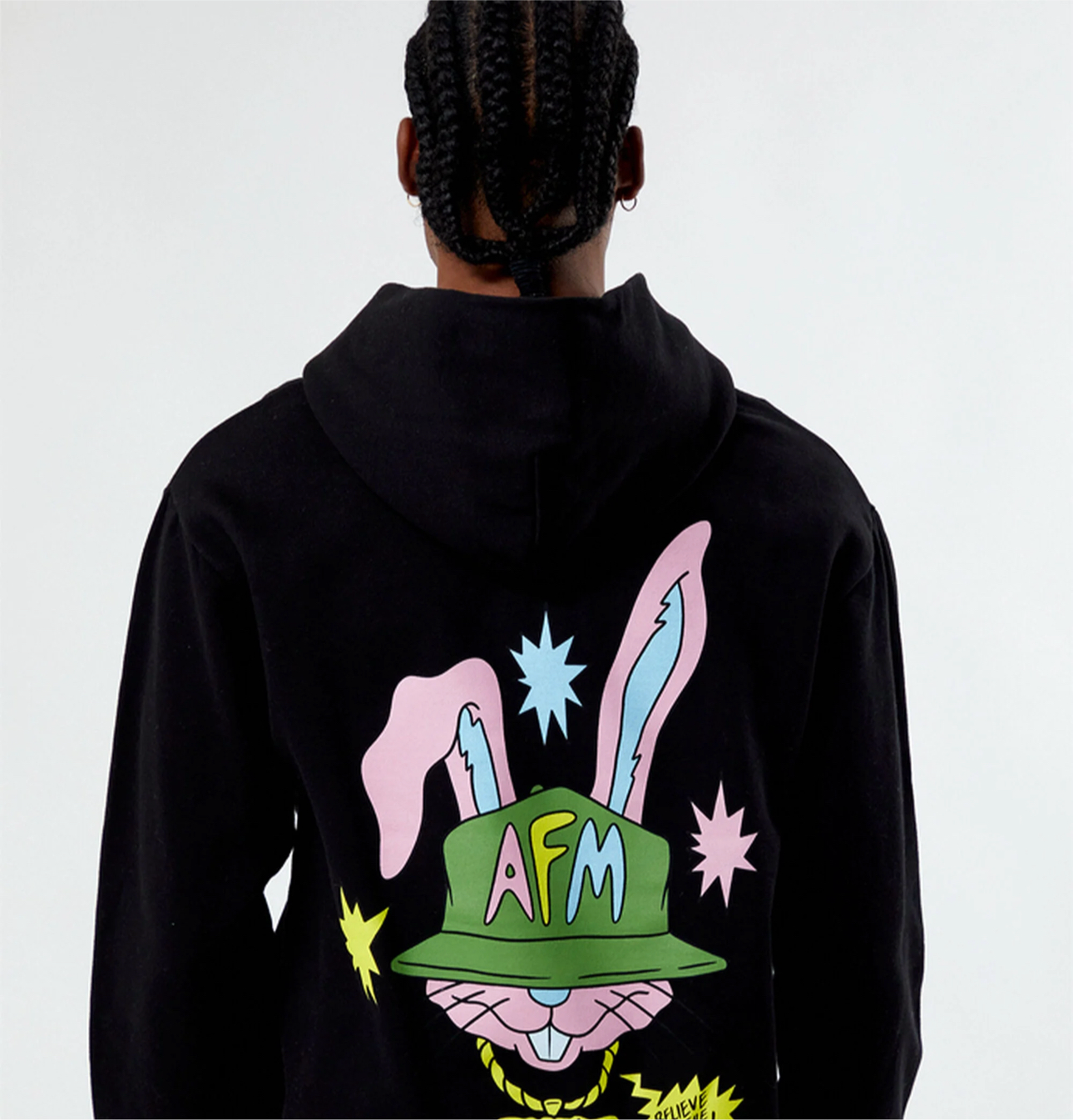 Rabbit Vision Black hoodie