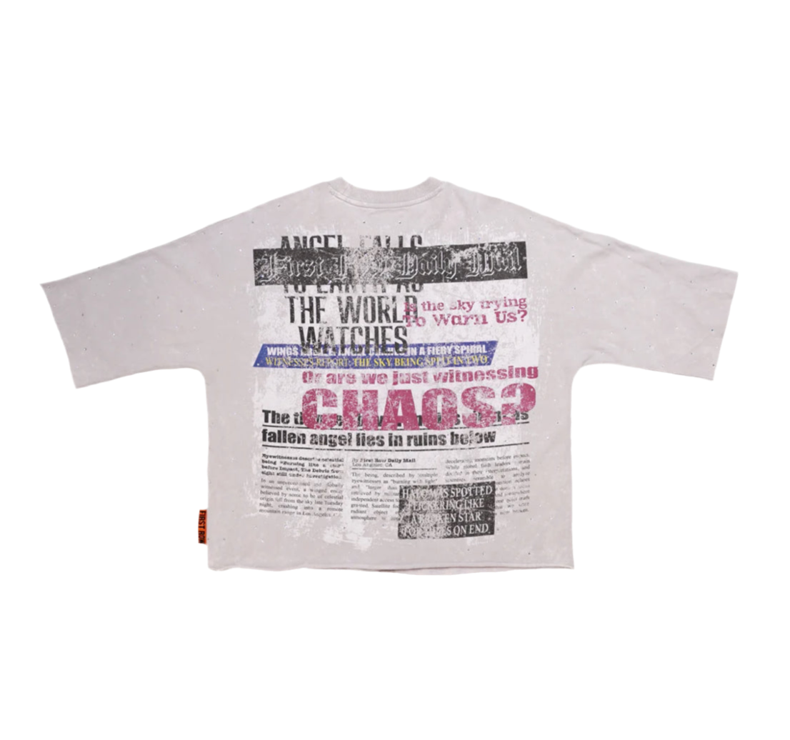 Angels Fall to Earth First Row tee