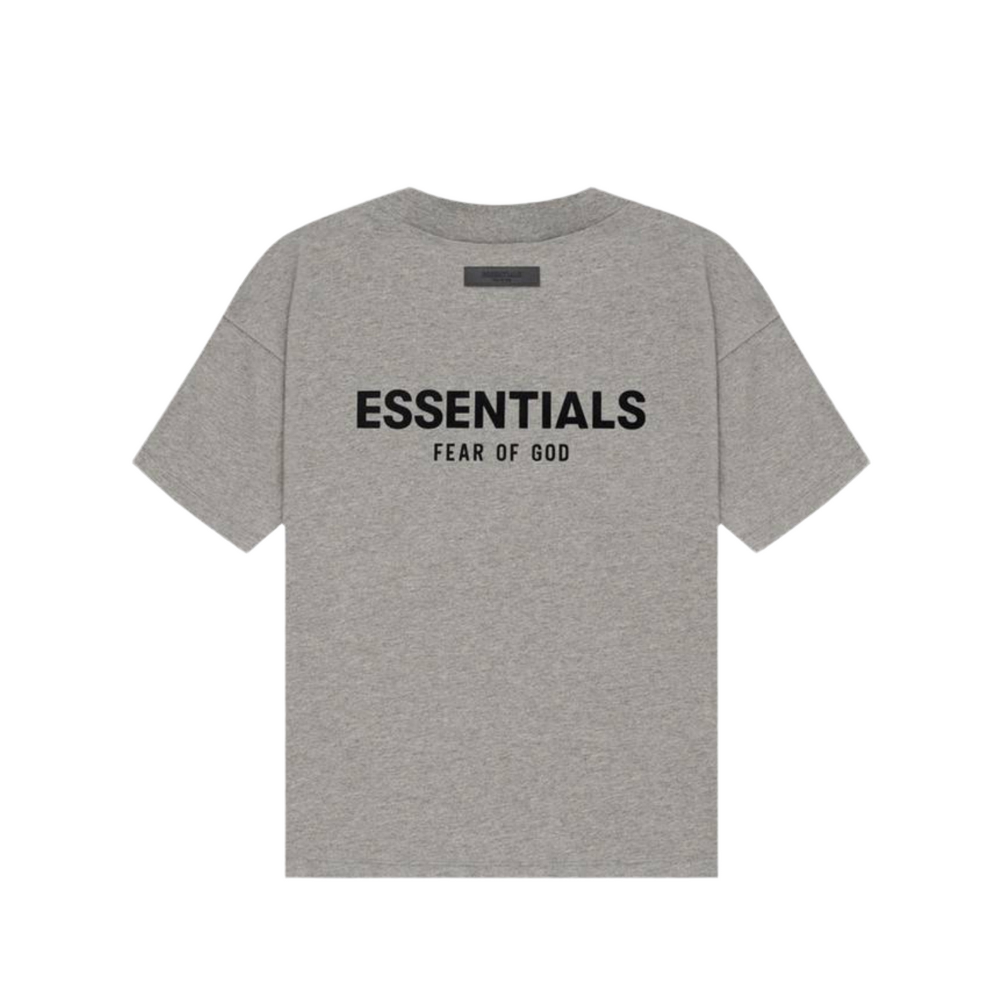 Dark oatmeal Essentials tee