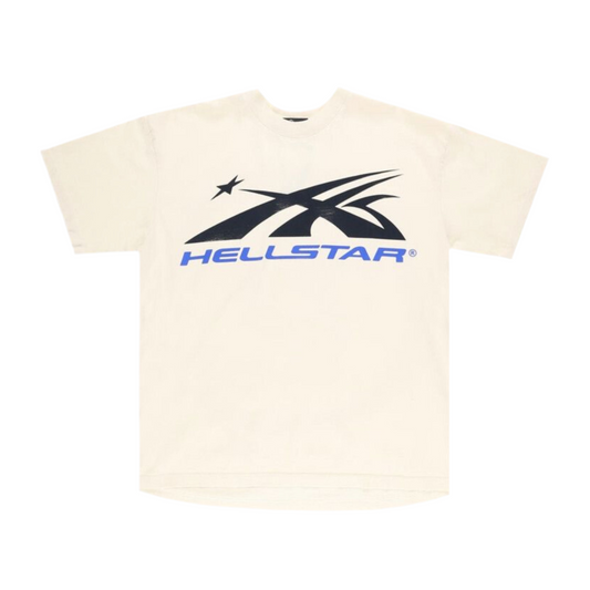 Hellstar Gel Sport logo T-Shirt white