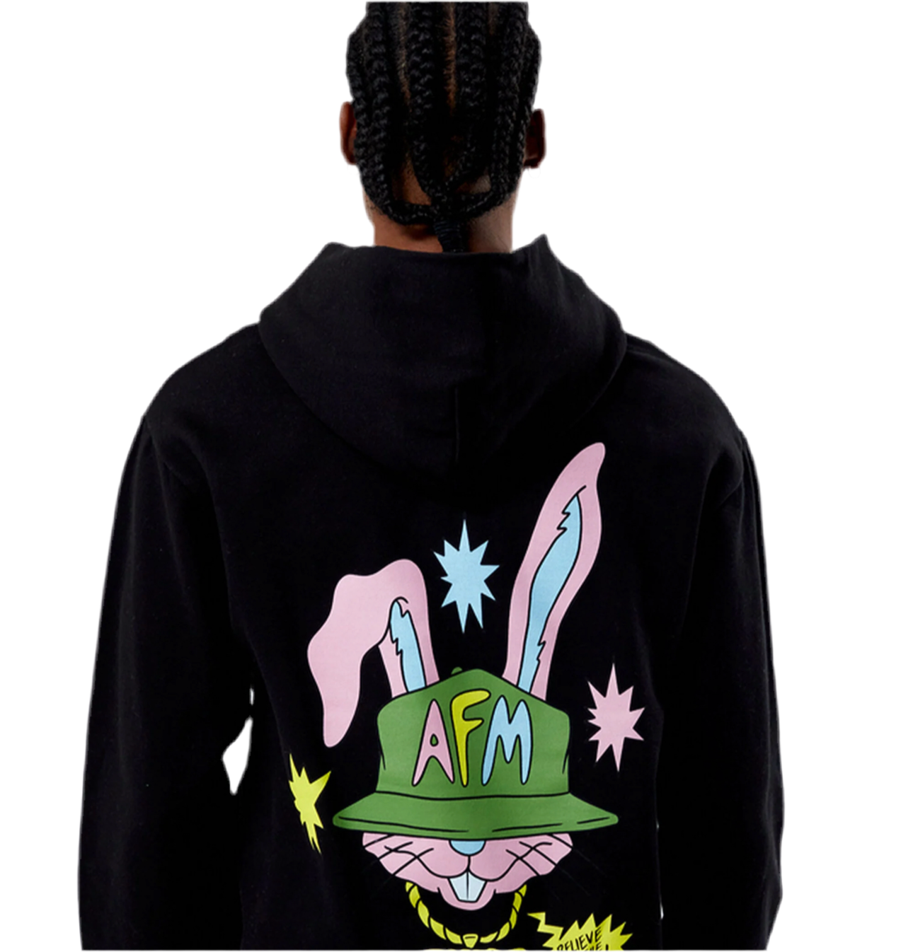 Rabbit Vision Black hoodie