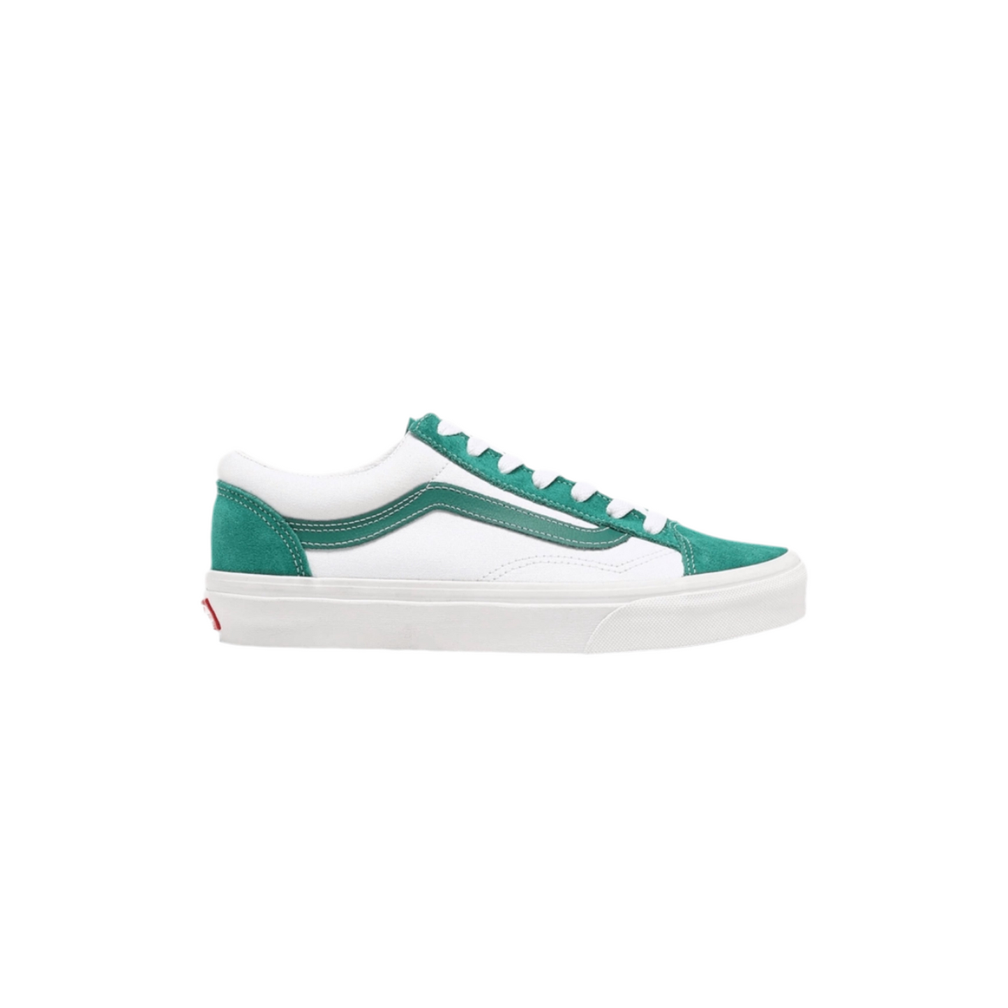 Vans Green & White