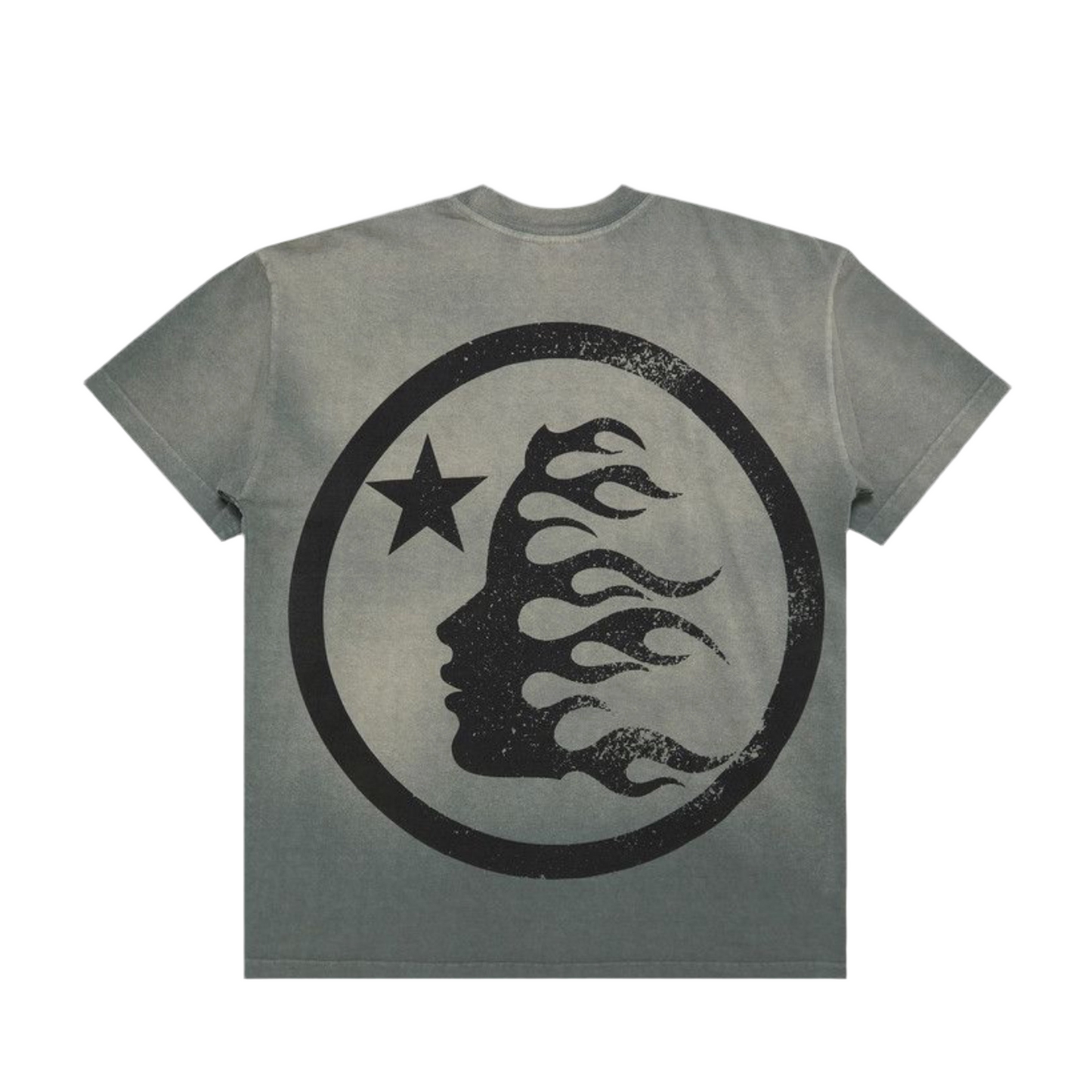 Hellstar sport Logo T-shirt grey