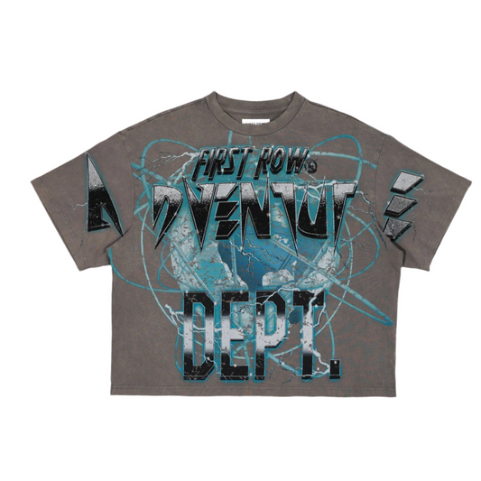 First Row Earth first planet cropped tee