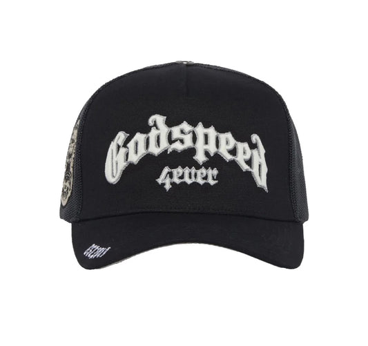 Godspeed 4ever Trucker hat | Black