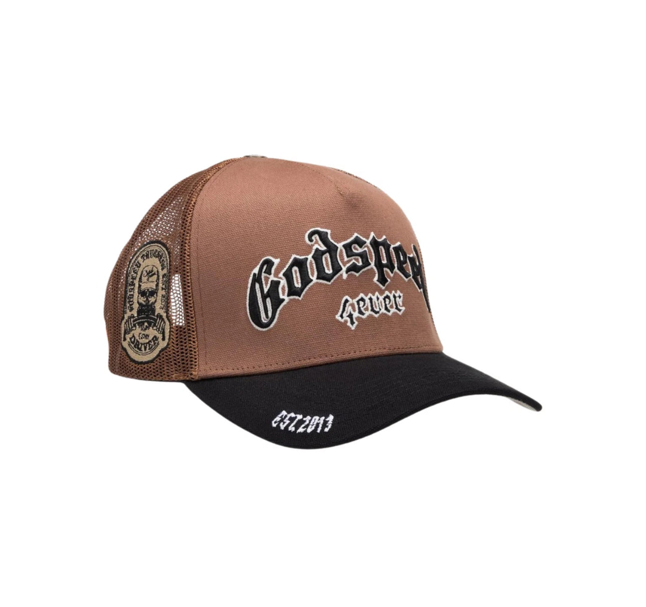 Godspeed 4ever trucker hat | brown