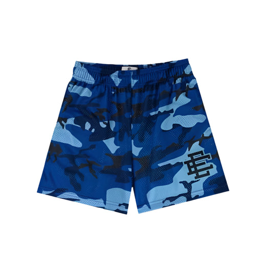 Eric Emanuel Shorts - Camo Blue