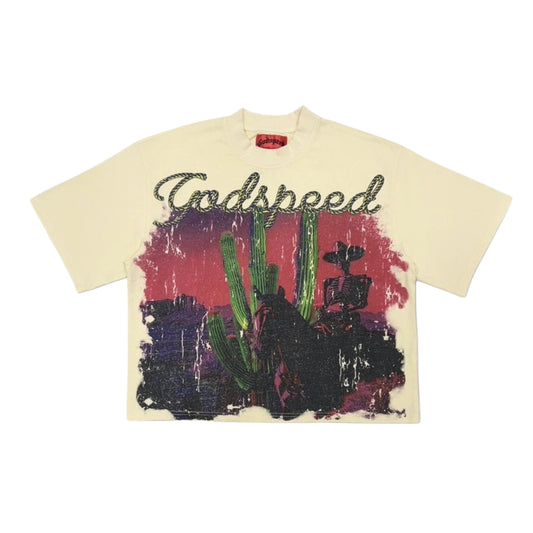 Westworld beige Godspeed tee