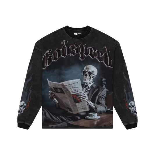 Black Monday Godspeed thermal wash black