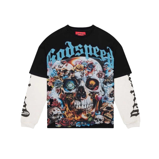 Eternal Godspeed thermal wash black