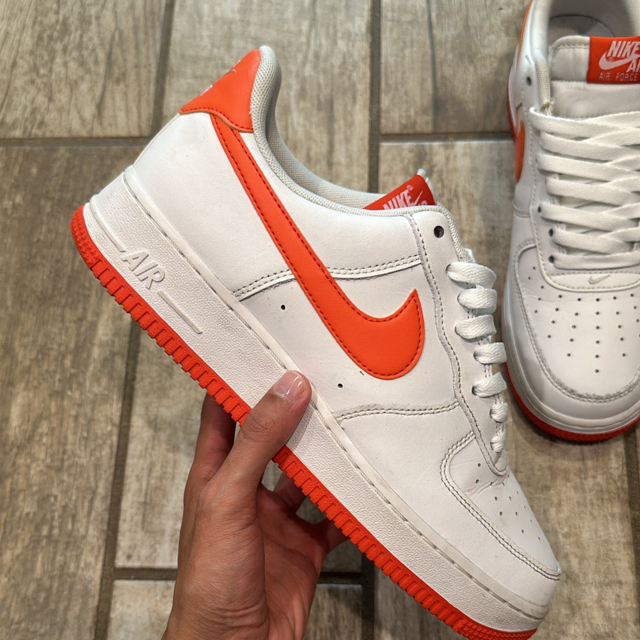 Air Force 1 Team Orange