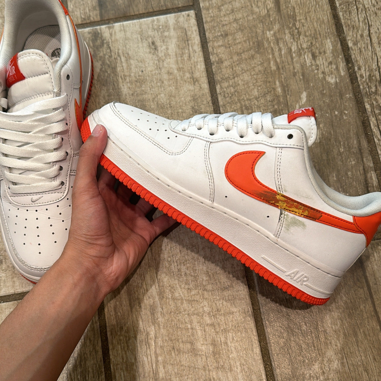 Air Force 1 Team Orange