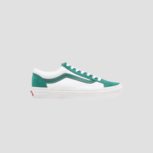 Vans Green & White