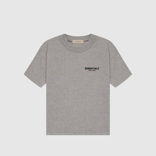 Dark oatmeal Essentials tee